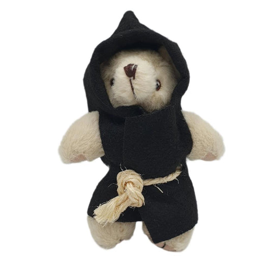 5" Honey Bear Soft Toy in Monks Outfit