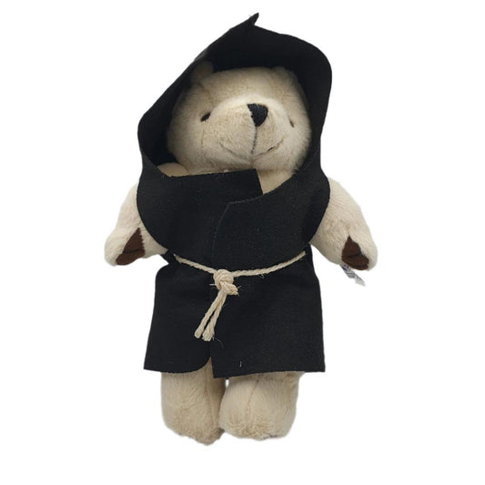 10" Honey Bear Soft Toy in Monks Outfit