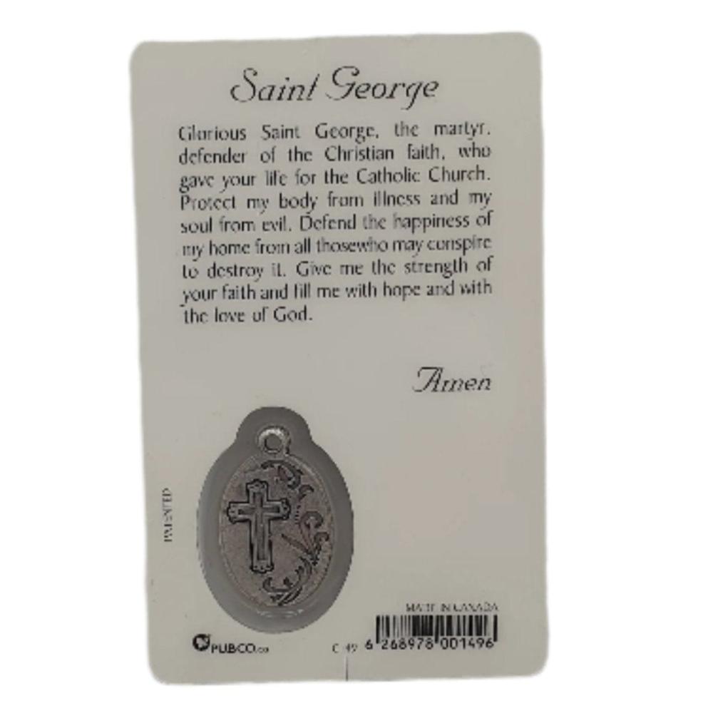 Saint George Medal Card