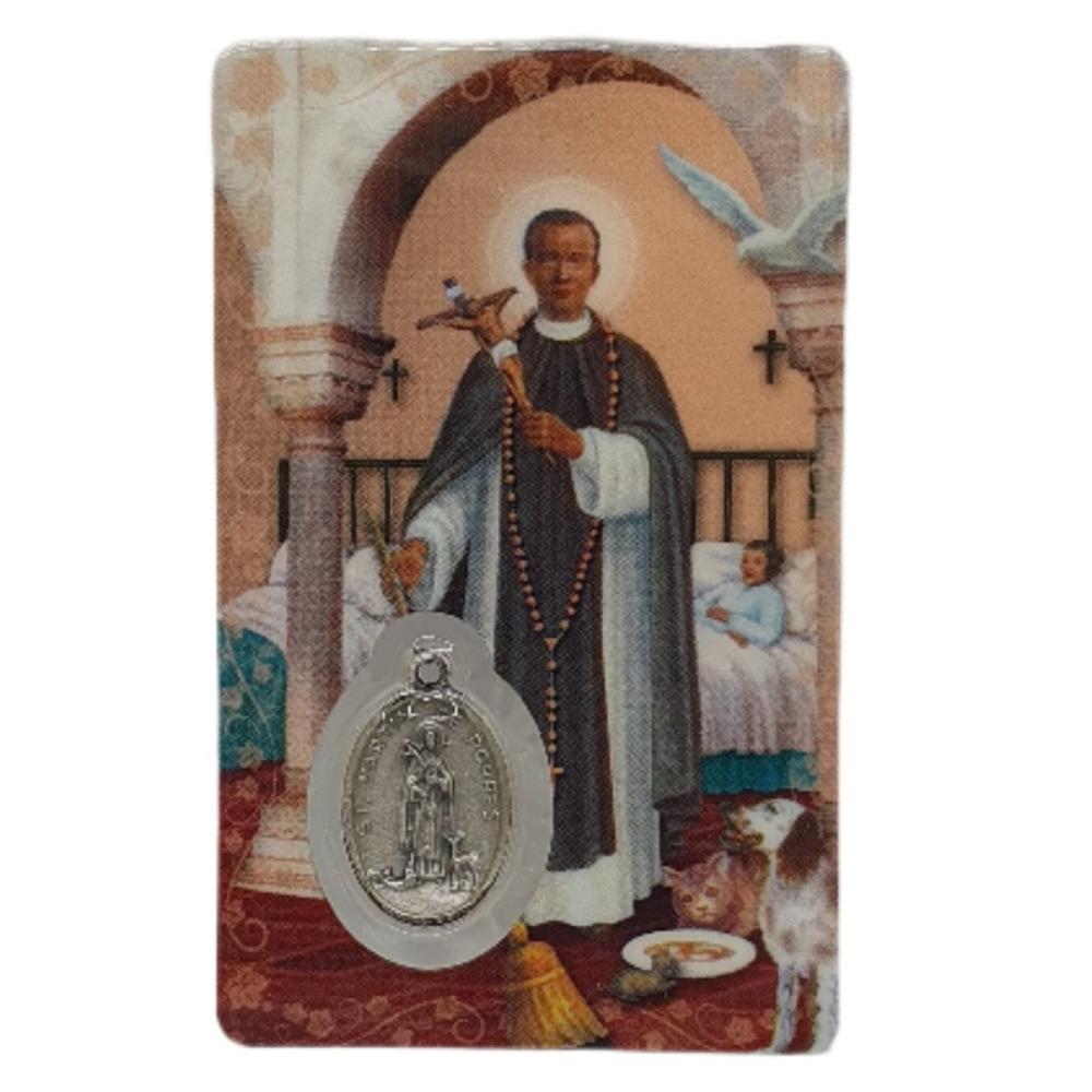 Saint Martin de Porres Medal Card