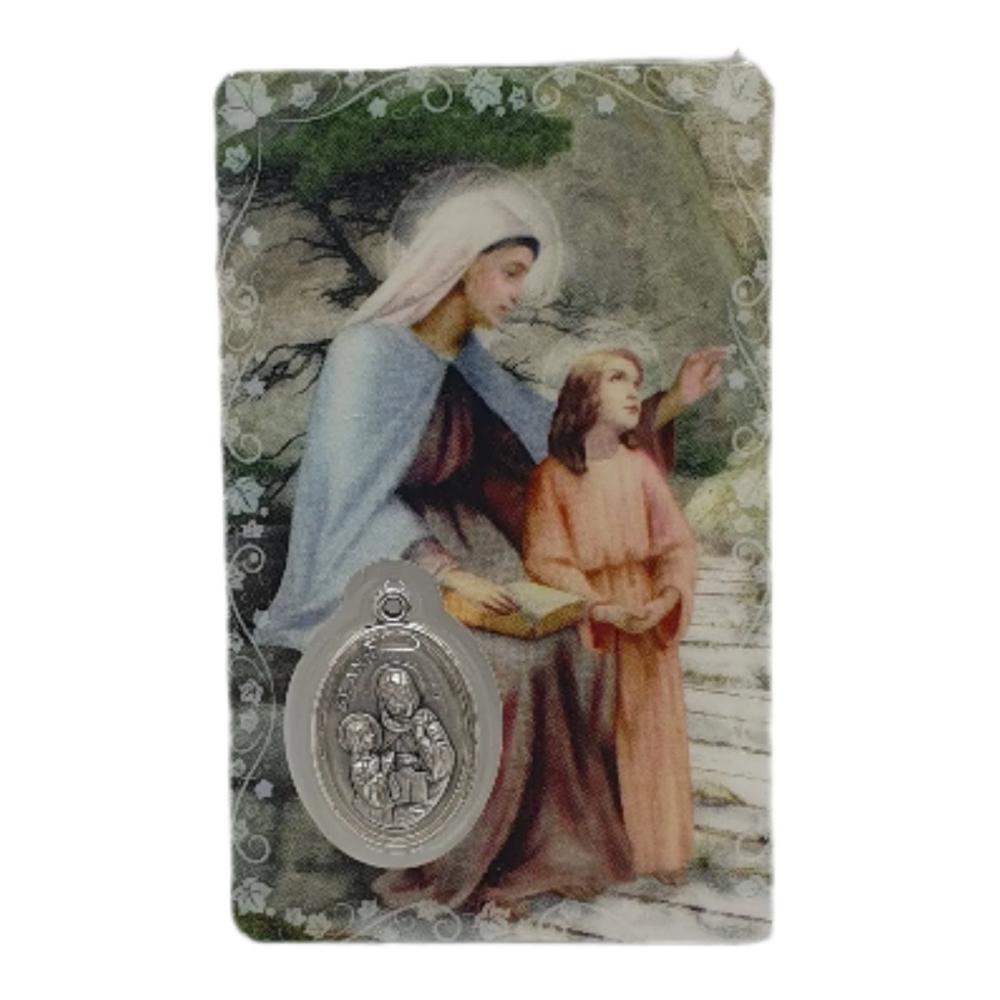 Saint Ann Medal Card