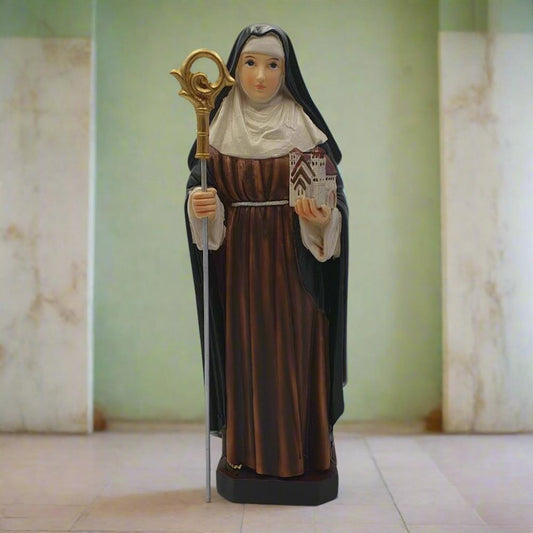 8" Renaissance St. Brigid Statue