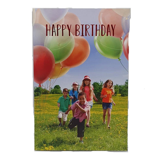 Children’s Balloons Birthday Card