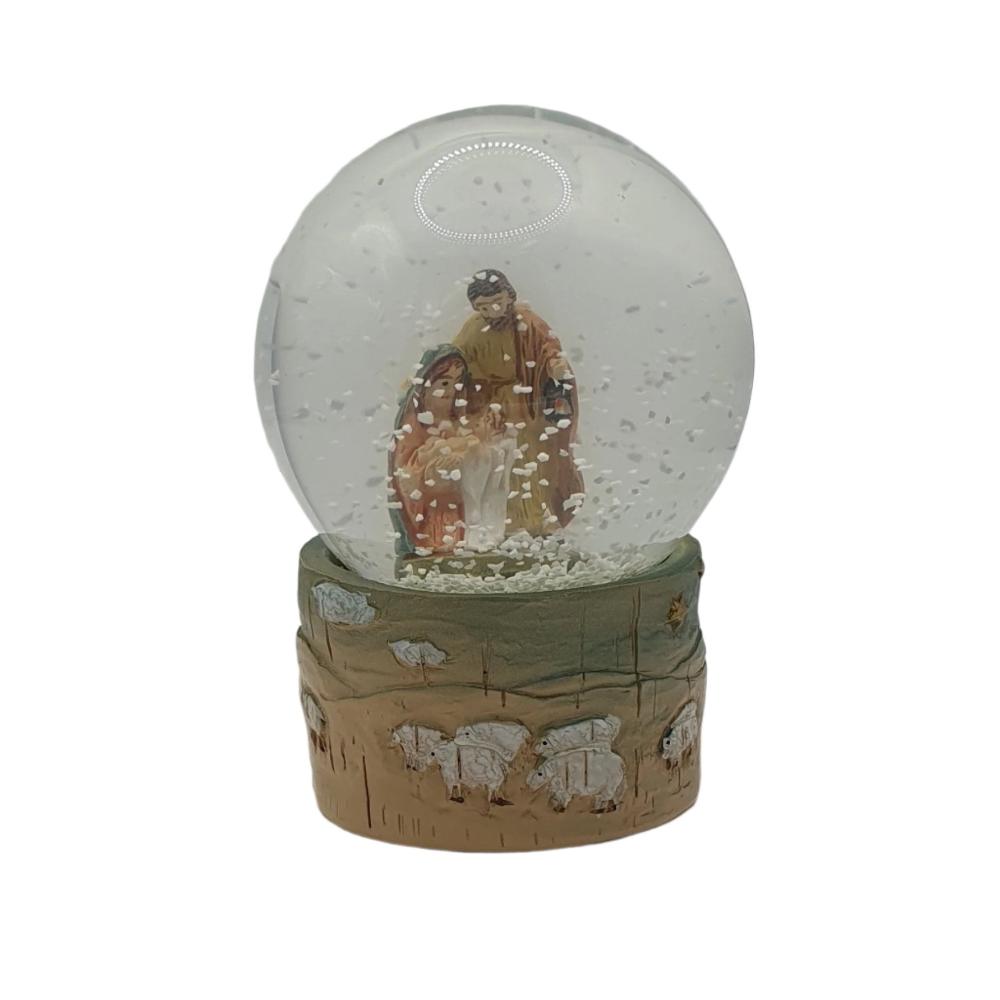 Nativity Holy Family 3" Waterball: A Christmas Snow Globe