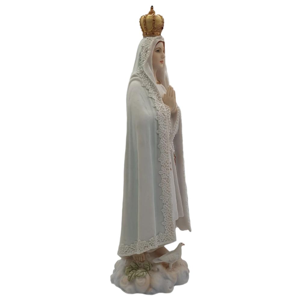 10.5" Veronese Our Lady of Fatima Resin Statue