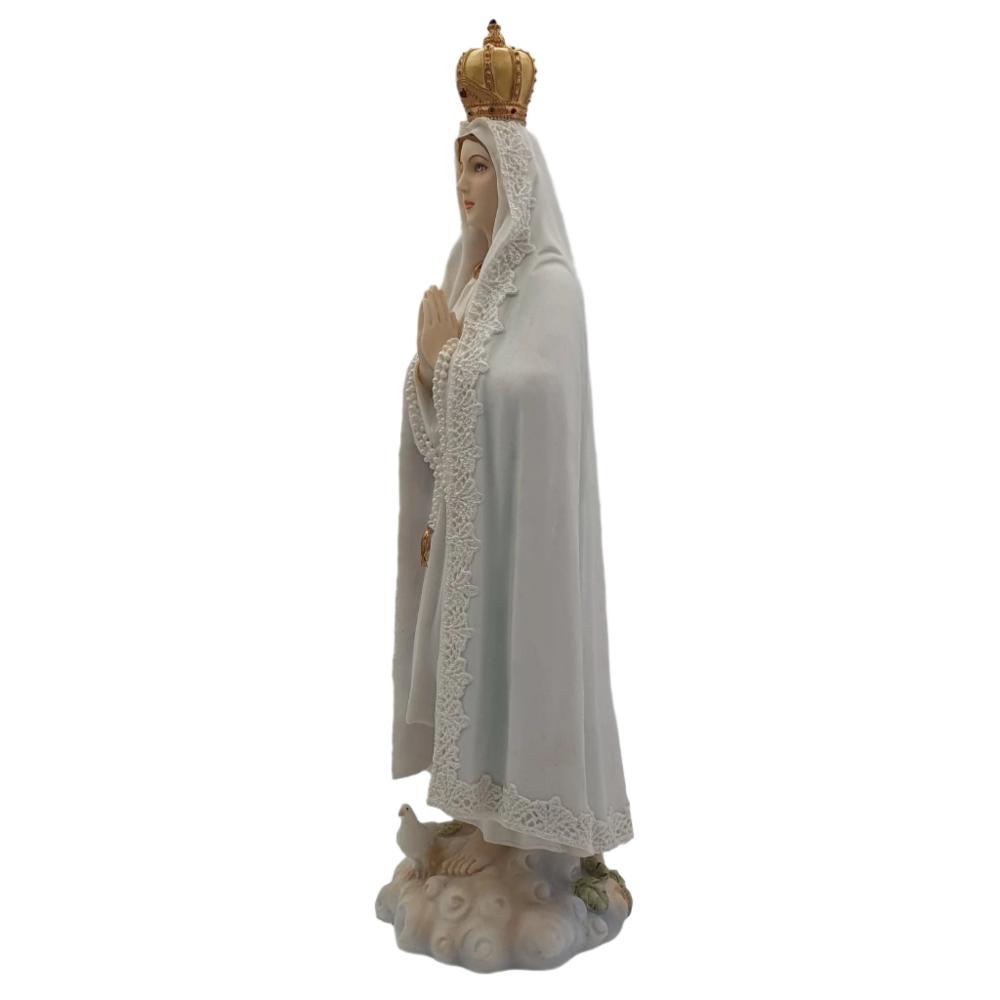 10.5" Veronese Our Lady of Fatima Resin Statue