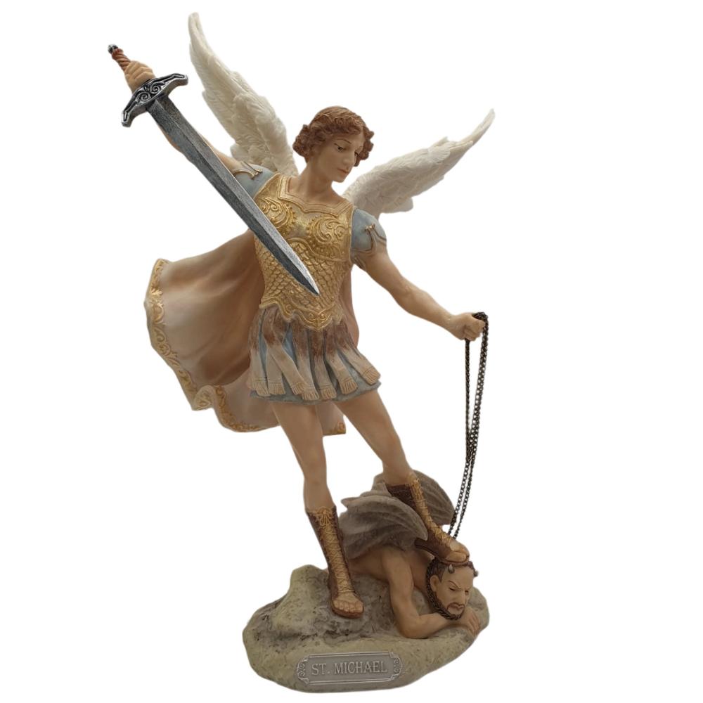 10.5" Veronese St Michael Resin Statue