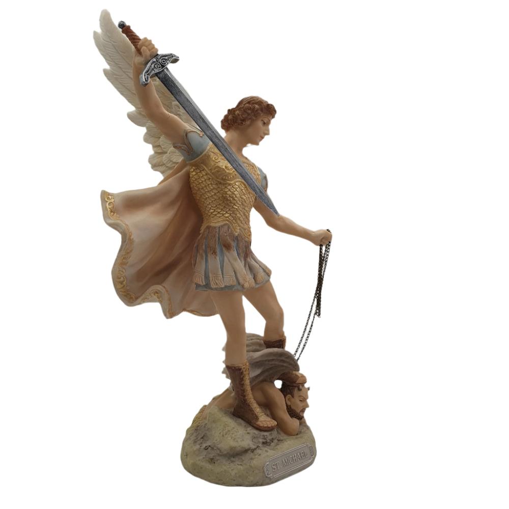 10.5" Veronese St Michael Resin Statue