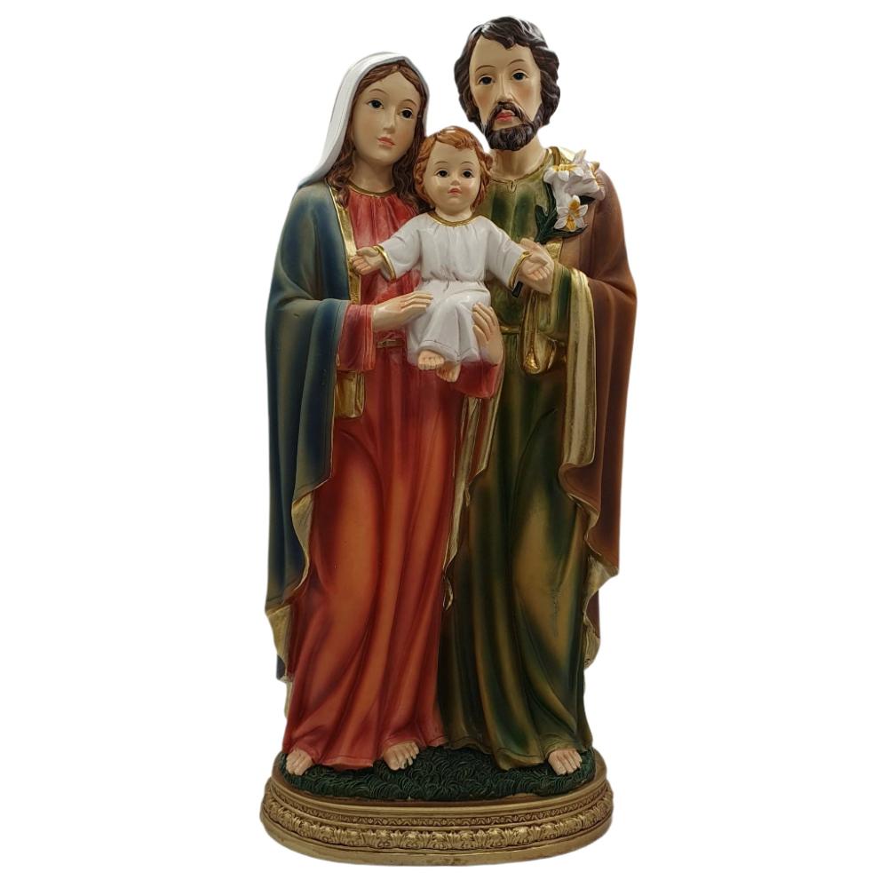 Renaissance Holy Family Resin statue