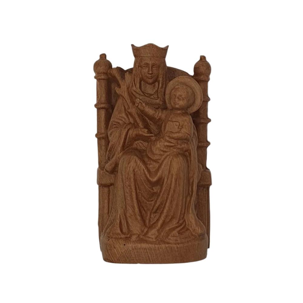 Our Lady of Walsingham Wooden 9.5cm Statue