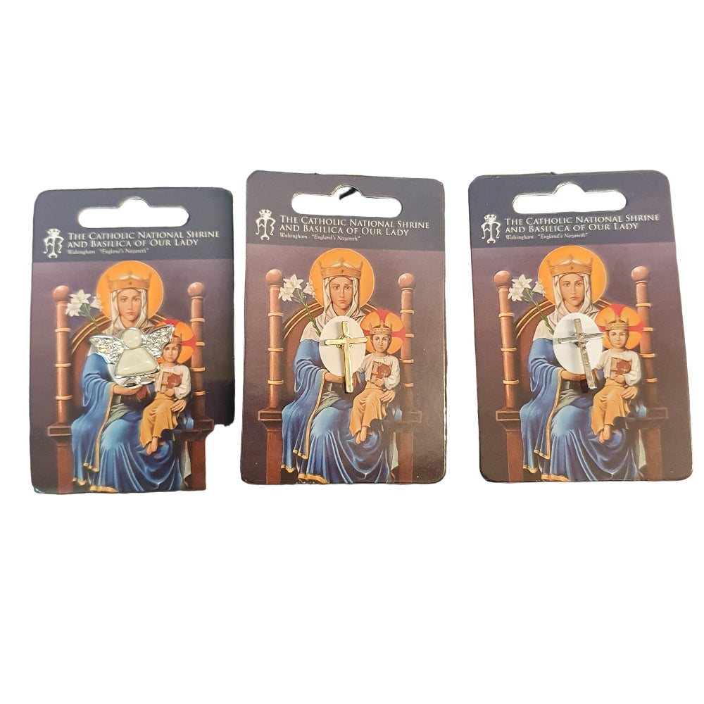 Walsingham Angel/Cross Pin