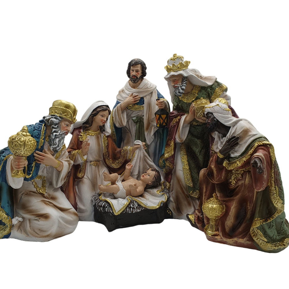 Nativity Set - Holy Family and Three Kings