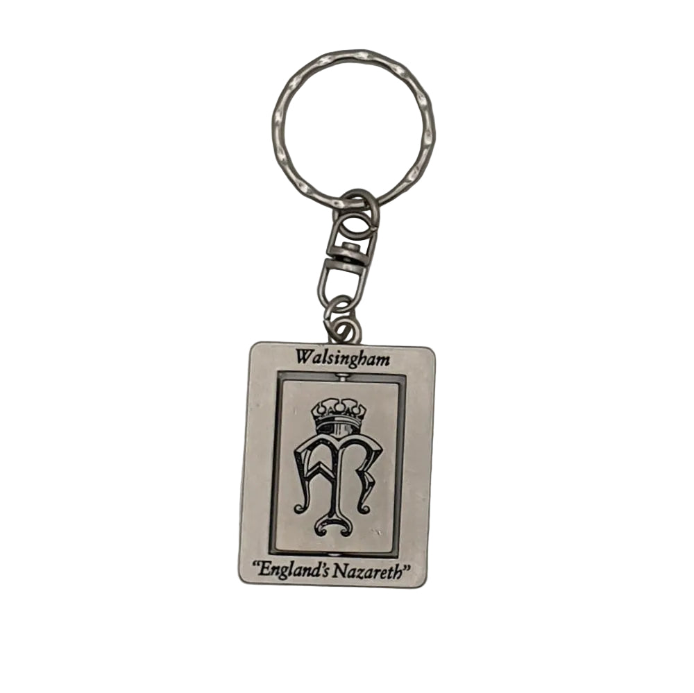 Our Lady of Walsingham Spinning Keyring