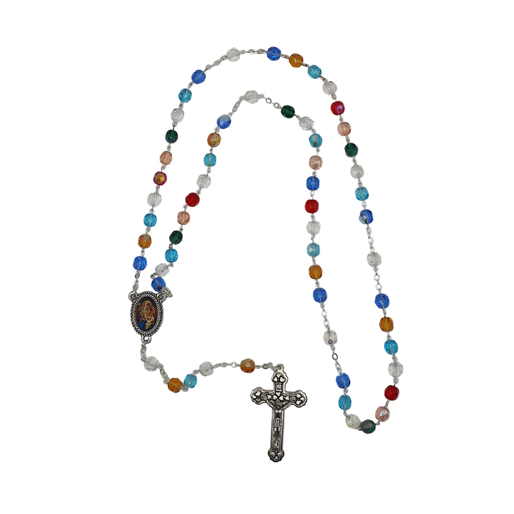 Our Lady of Walsingham Strong Full Rosary - Rainbow