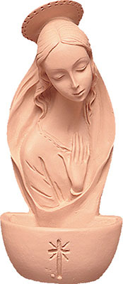 5" Madonna Resin Font