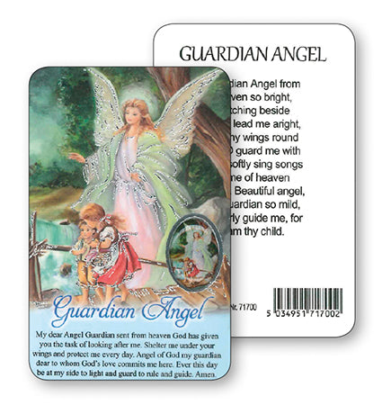 Guardian Angel Prayer Card