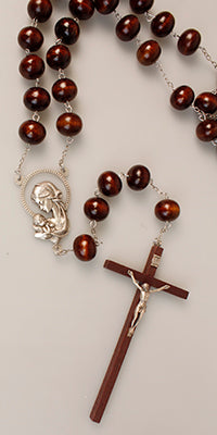 Wood Wall Rosary