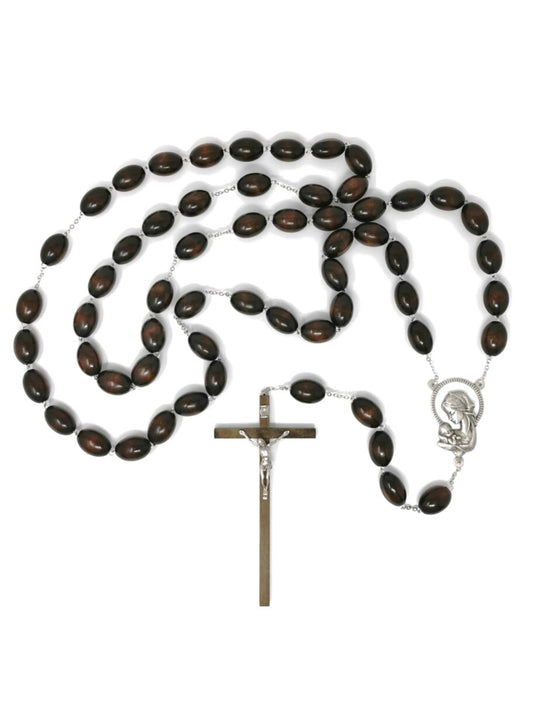 Wood Wall Rosary